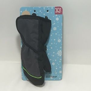 Lily & Dan Kids Plush Lined Waterproof Mittens XS